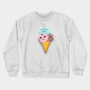 Ice Cream Cat Shirt, Ice Cream Shirt, Ice Cream Party, Ice Cream Birthday, Ice Cream, Ice Cream T-Shirt, Cat Shirt, Cat Lovers Crewneck Sweatshirt